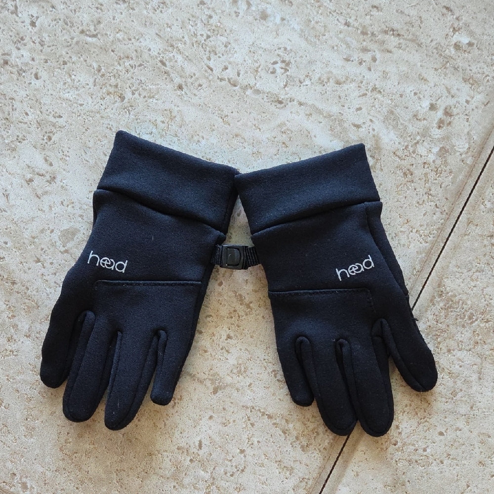 Black Kid's Gloves